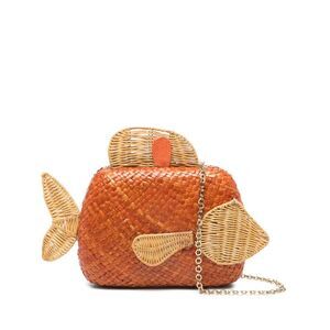 Serpui Orange Mini Bags Women